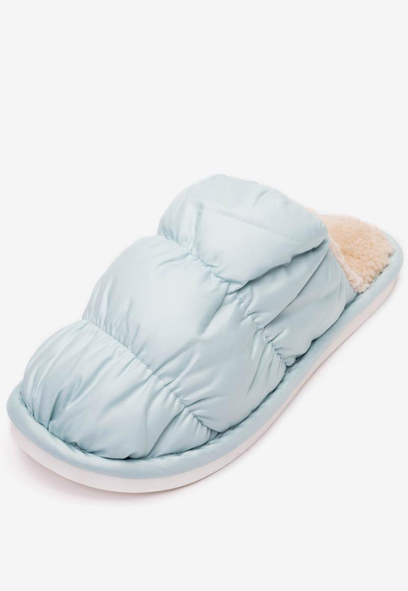 Pantuflas Mujer Celeste Maguila Chancleta Chancleta